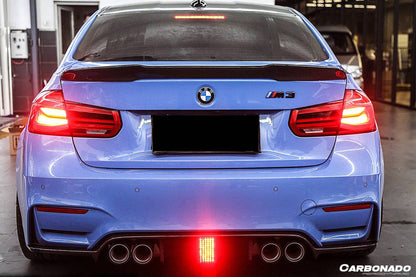 Difusor trasero estilo KNF Carbonado para BMW M3 F80 M4 F82 2014-2020
