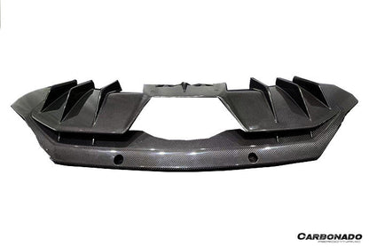 Carbonado Aero 2017 - 2021 Lamborghini Aventador Autoclave Carbon Fiber Rear Diffuser Carbonado Oem Fits: LP740 Coupe | Roadster - 6