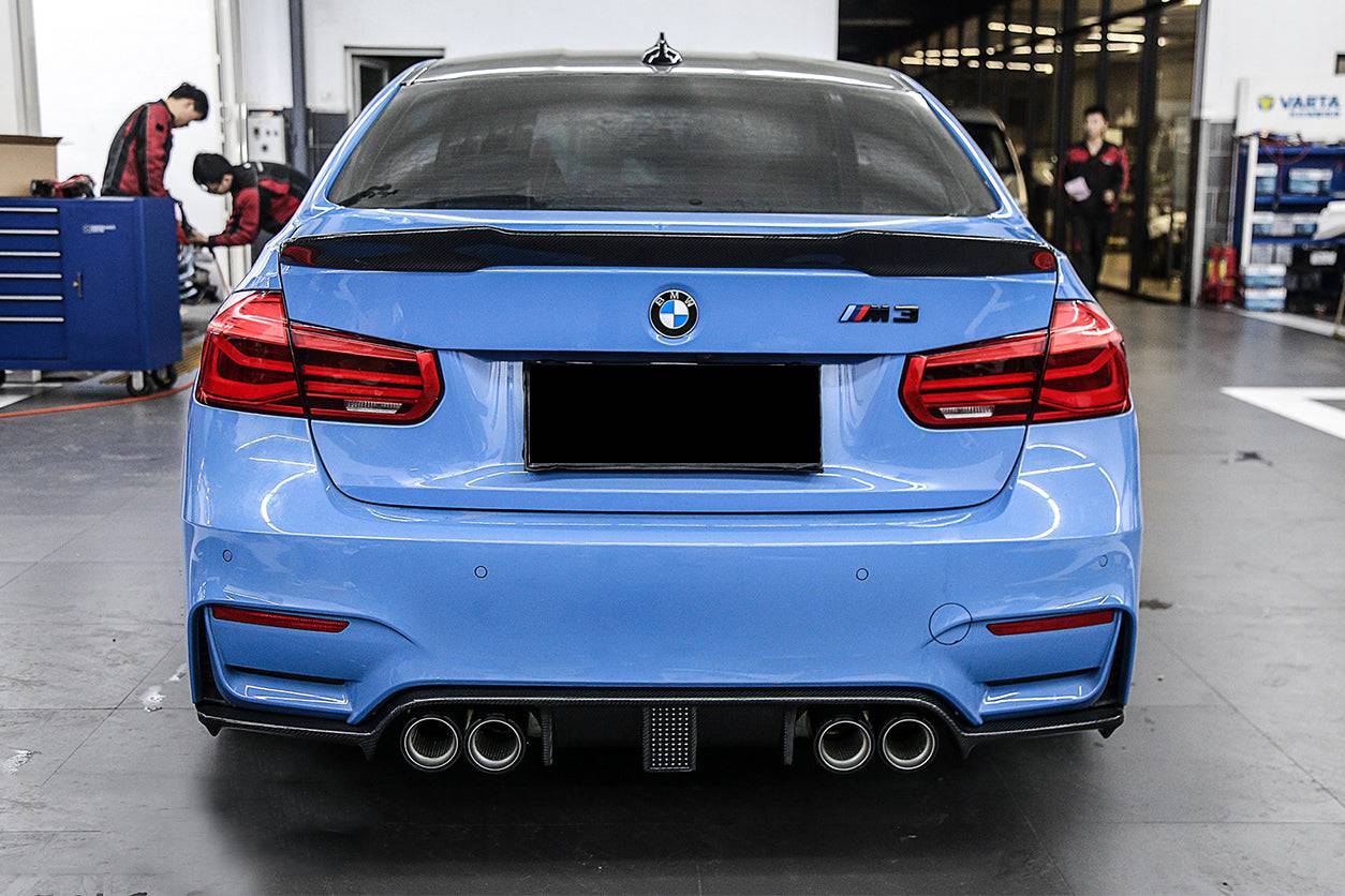 Difusor trasero estilo KNF Carbonado para BMW M3 F80 M4 F82 2014-2020