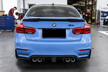 Difusor trasero estilo KNF Carbonado para BMW M3 F80 M4 F82 2014-2020