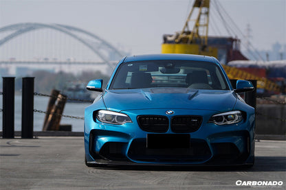 Carbonado 2016-2020 BMW M2 F87 VR Style Partial Carbon Fiber Wide Full Body kit