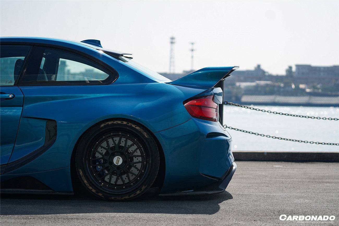 Carbonado 2016-2020 BMW M2 F87 VR Style Partial Carbon Fiber Wide Full Body kit