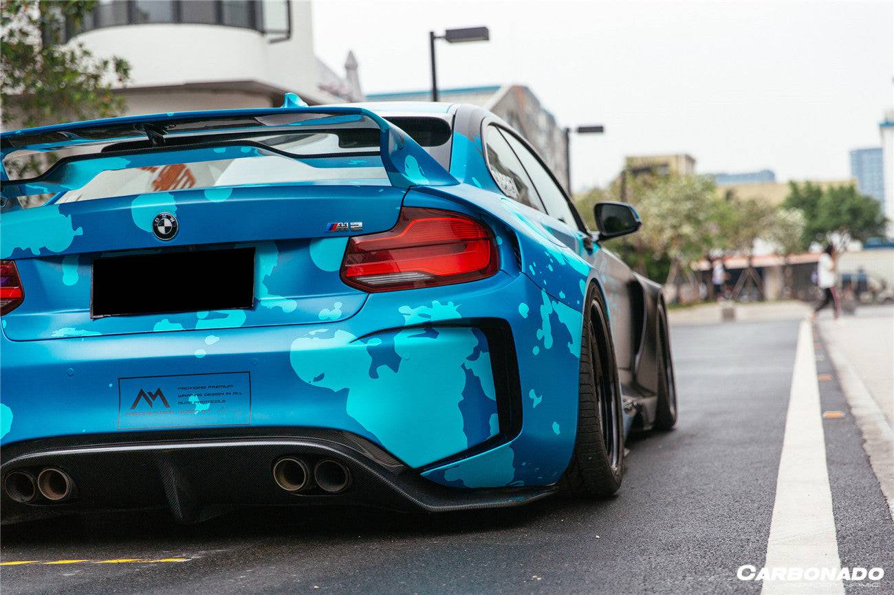Carbonado 2016-2020 BMW M2 F87 VR Style Partial Carbon Fiber Wide Full Body kit
