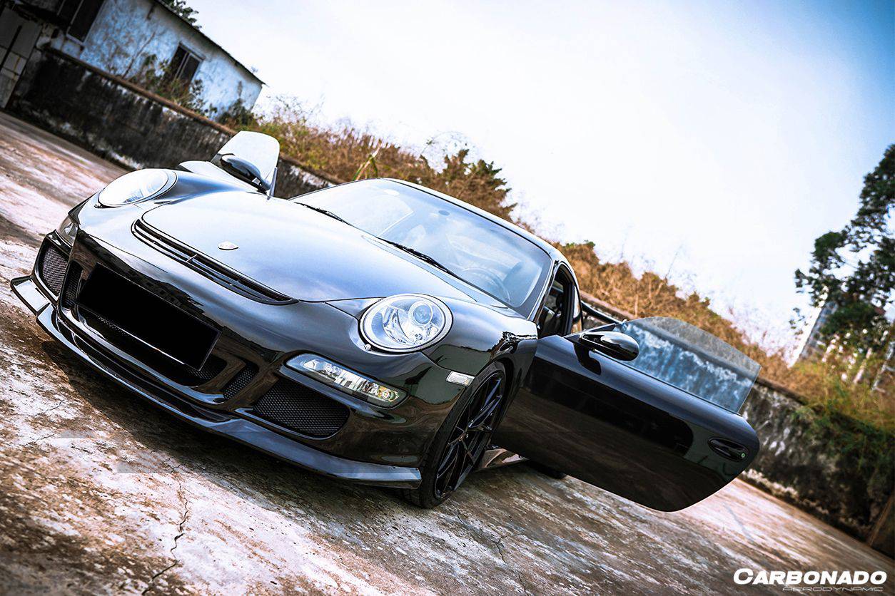 Carbonado 2005-2008 Porsche 911 997.1 4C Carrera 4S Only GT3 Style Body Kit