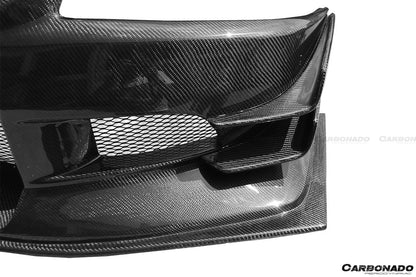 Carbonado VTS Style Front Bumper | 2003-2006 Mitsubishi Evo 7/8/9