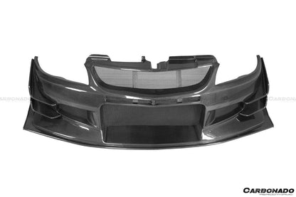 Carbonado VTS Style Front Bumper | 2003-2006 Mitsubishi Evo 7/8/9