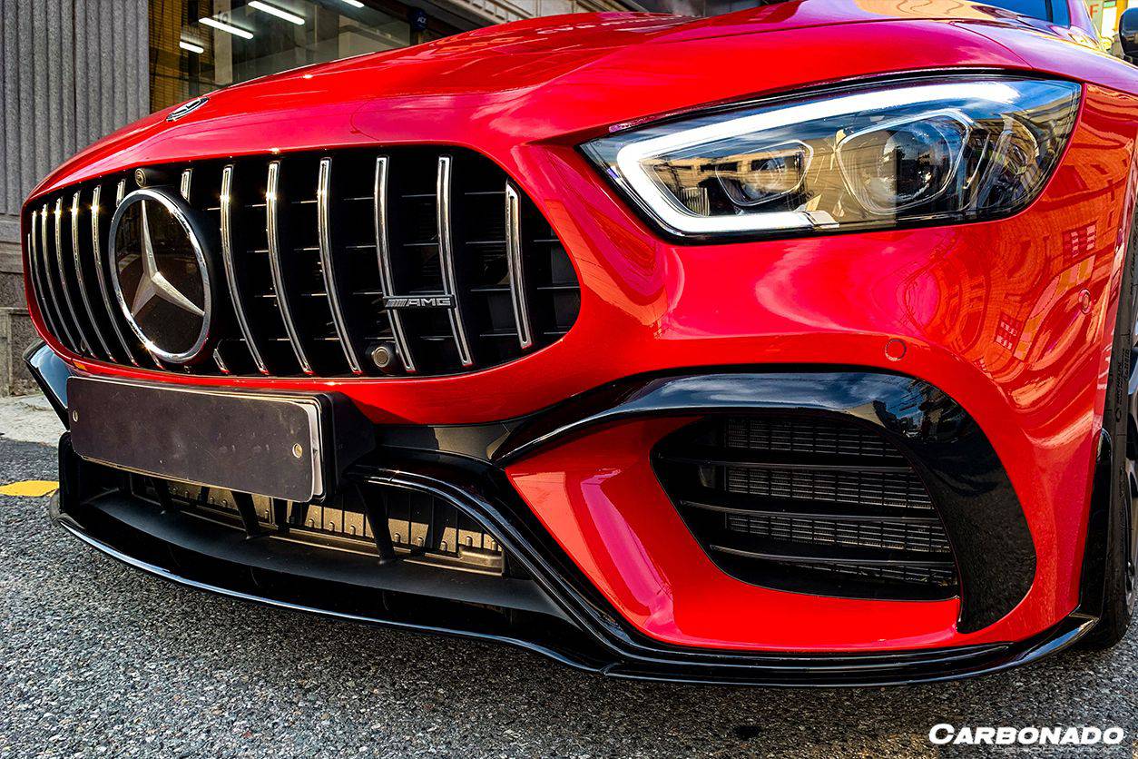 Carbonado 2019-2023 Mercedes Benz AMG GT63  S 4Door Coupe X290 OEM Style Carbon Fiber Front Lip
