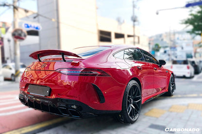 Carbonado 2019-2023 Mercedes Benz AMG GT63  S 4Door Coupe X290 OEM Style Carbon Fiber Rear Canards