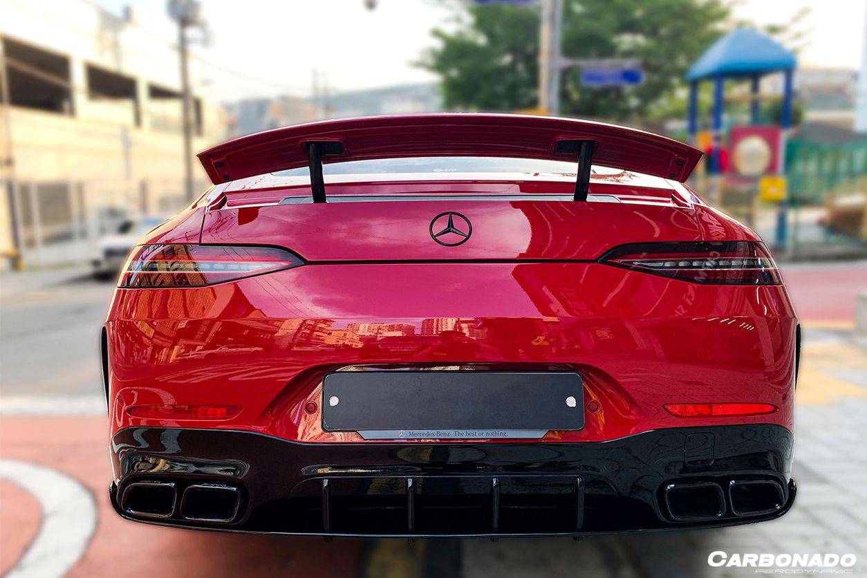 Carbonado 2019-2023 Mercedes Benz AMG GT63  S 4Door Coupe X290 OEM Style Carbon Fiber Rear Diffuser