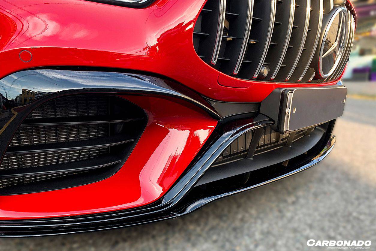 Carbonado 2019-2023 Mercedes Benz AMG GT63  S 4Door Coupe X290 OEM Style Carbon Fiber Front Lip