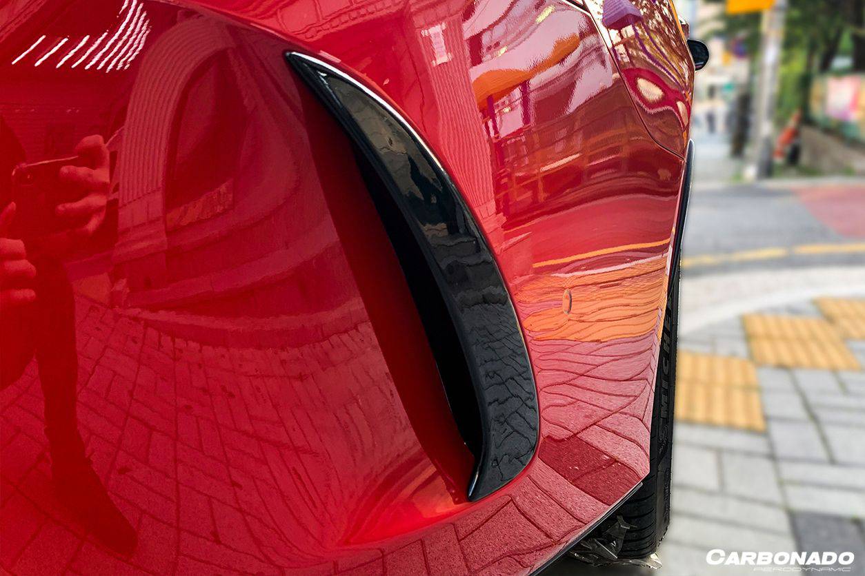 Carbonado 2019-2023 Mercedes Benz AMG GT63  S 4Door Coupe X290 OEM Style Carbon Fiber Rear Canards