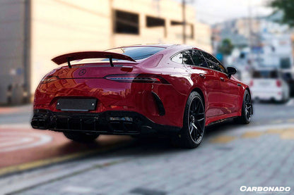 Carbonado 2019-2023 Mercedes Benz AMG GT63  S 4Door Coupe X290 OEM Style Carbon Fiber Rear Canards