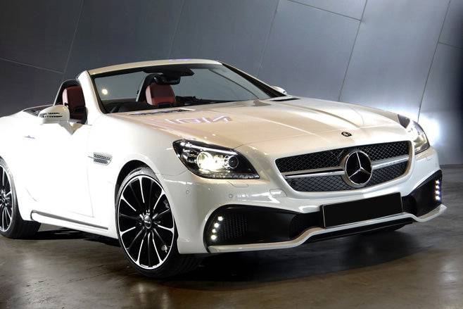 Carbonado 2011-2015 Mercedes Benz SLK CLASS R172 WD Style Full Body Kit