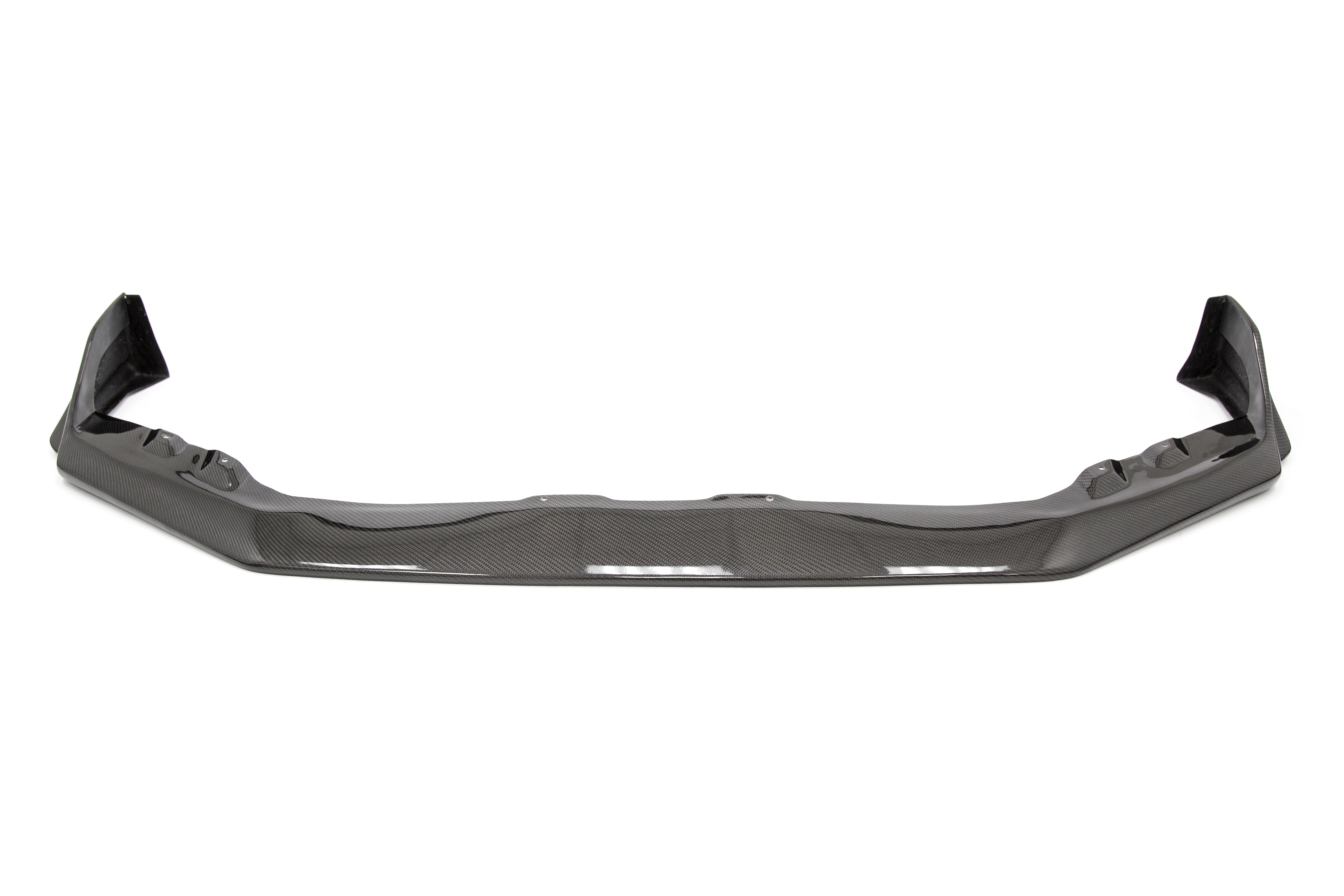 OLM S208 Style Carbon Fiber Front Bumper Lip - 2015-2021 WRX / STI