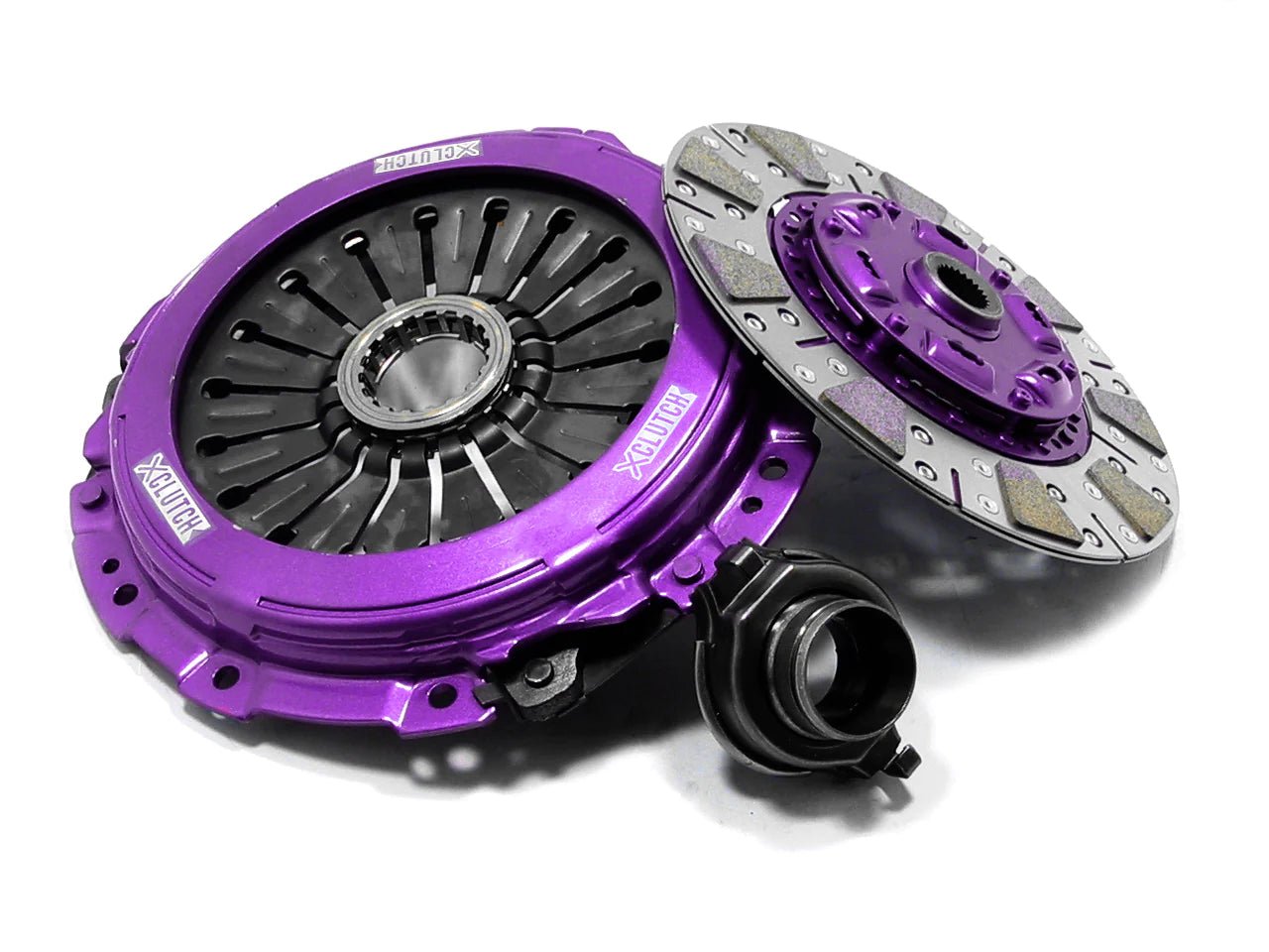 XClutch Stage 2 Single Cushioned Ceramic Clutch Kit (02 - 21 WRX STI, 04 - 05 WRX) - XClutch