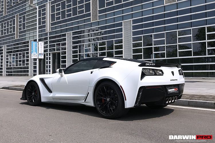 DarwinPRO 2013-2019 Corvette C7 Z51 Grandsport Z06 Style Rear Full Body Kit