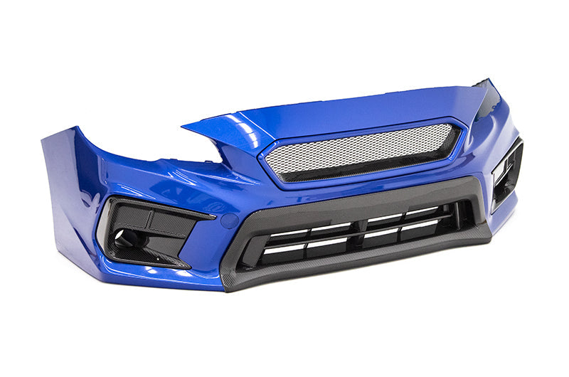 OLM LE Dry Carbon Fiber Lower Bumper Cover - 2018-2020 WRX / STI - 6