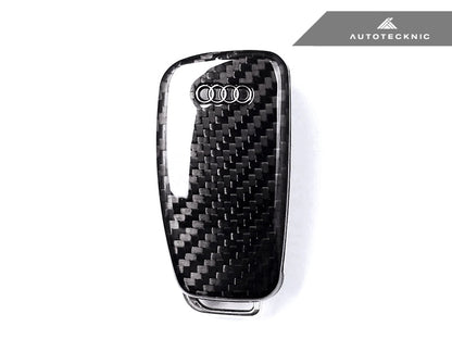 Estuche de carbono seco para llave remota AutoTecknic - Vehículos Audi
