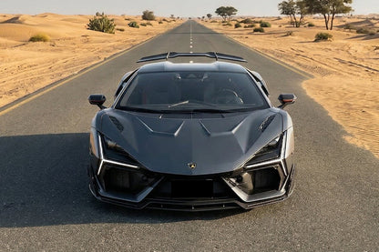 Carbonado Aero 2024 - UP Lamborghini Revuelto BK Style Autoclave Carbon Fiber Front Lip - 1