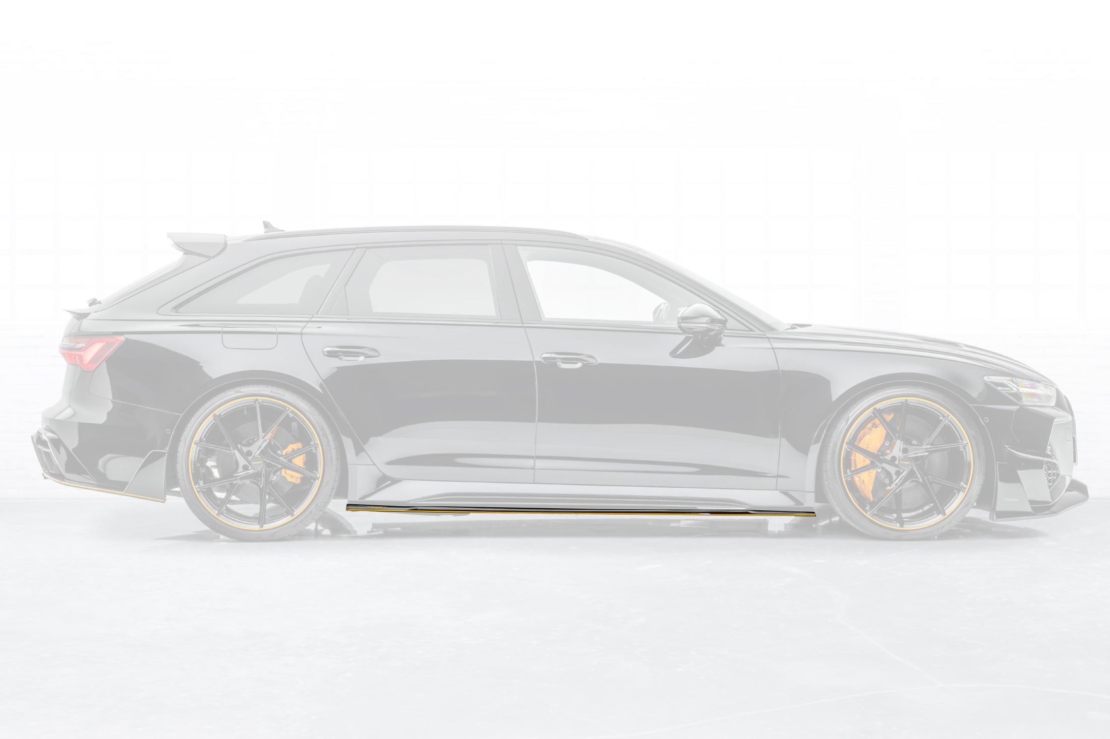 2019-2026 Audi  Autoclave Carbon Fiber Side Skirts Under Board Carbonado (MSY) Fits : RS6 C8, RS7 C8