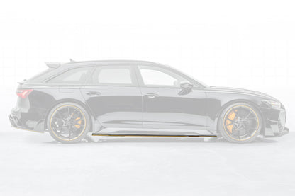 2019-2026 Audi  Autoclave Carbon Fiber Side Skirts Under Board Carbonado (MSY) Fits : RS6 C8, RS7 C8