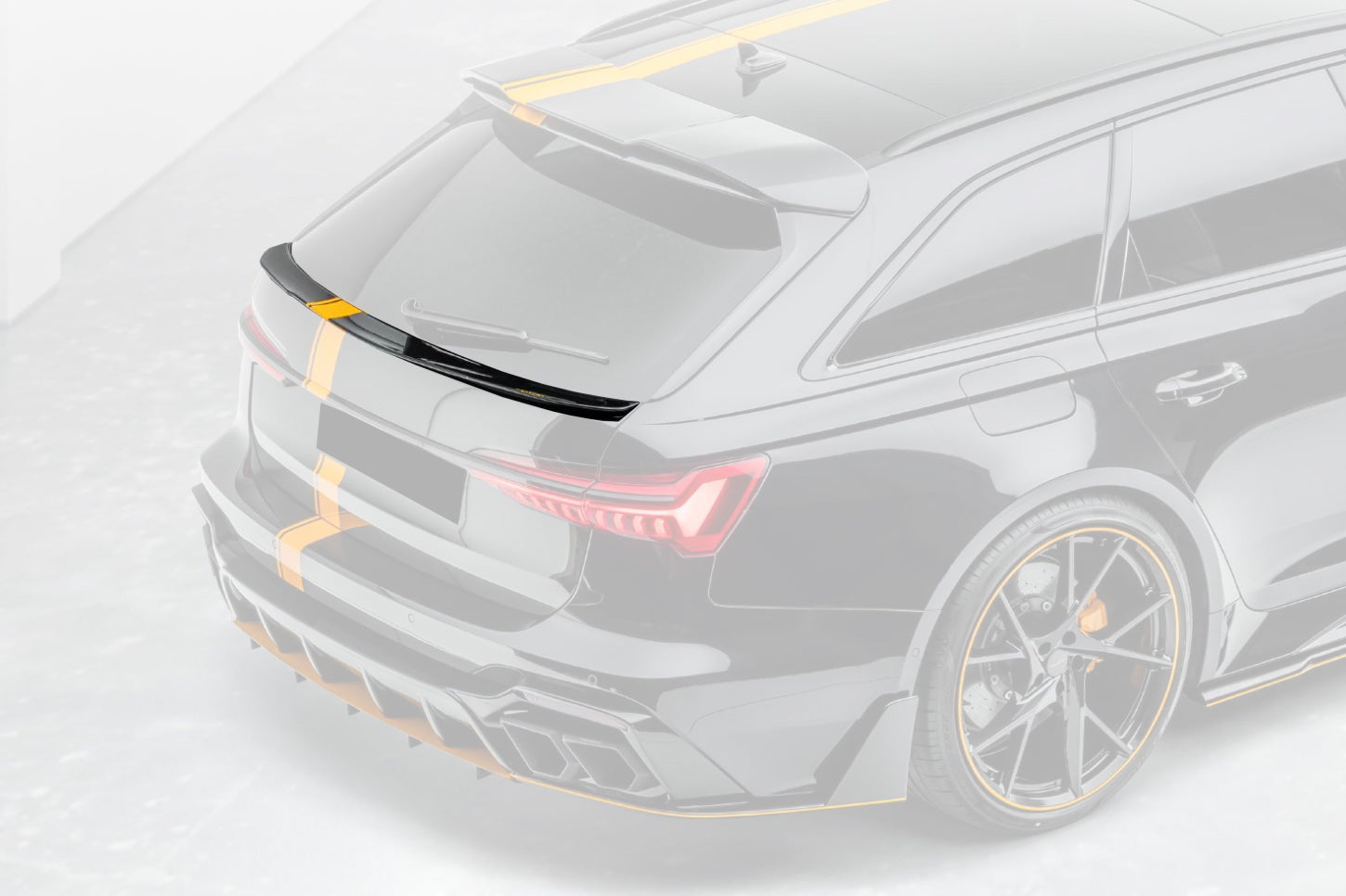 2019-2026 Audi Autoclave Carbon Fiber Middle Spoiler Carbonado (MSY) Fits : RS6 C8