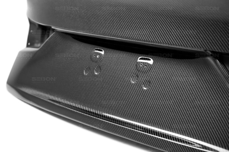 Tapa del maletero de fibra de carbono estilo C Seibon (Lexus IS250/350 14-20) 