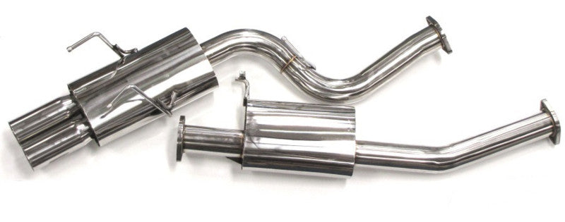ISR Performance MB SE Type -E Dual Tip Exhaust (95-98 Nissan 240SX)