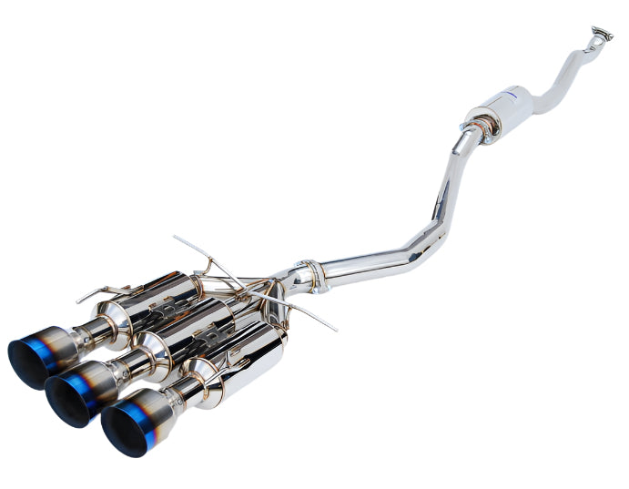 Invidia Gemini Triple Titanium Tip Cat - back Exhaust (17+ Honda Civic SI Coupe) - Invidia