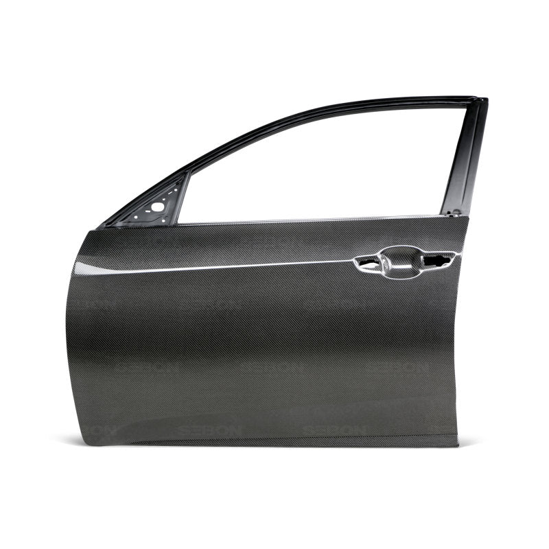 Seibon OE Style Gloss Carbon Fiber Front Doors (17+ Civic Type-R)