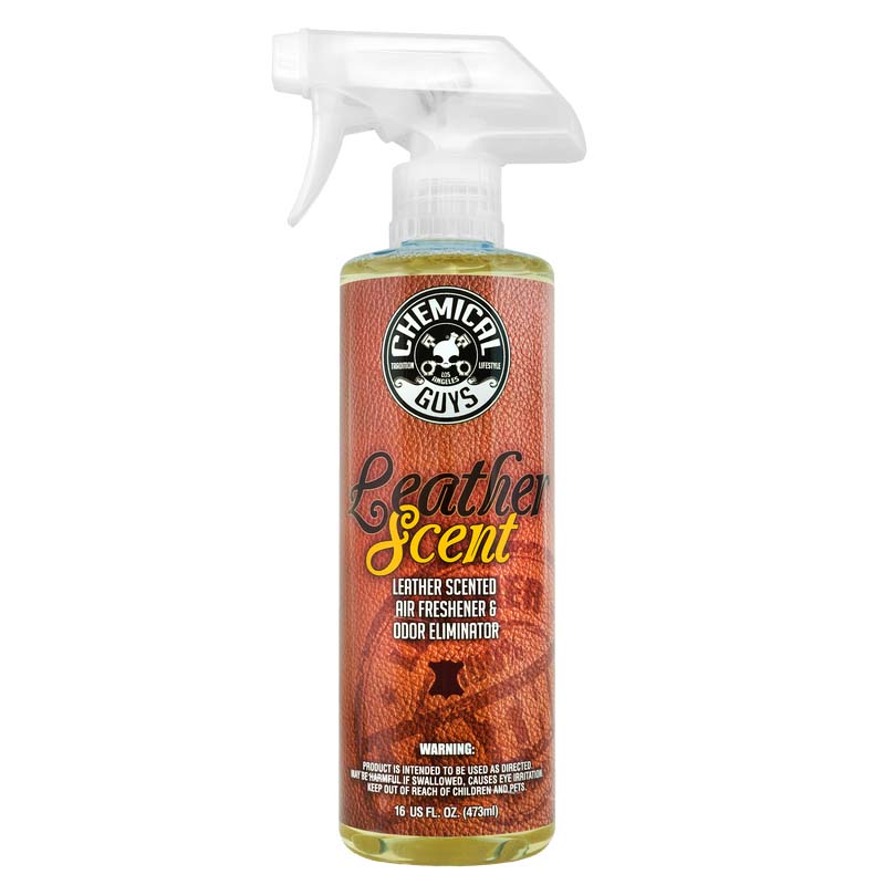Chemical Guys Leather Scent Air Freshener & Odor Eliminator - 16oz (P6)