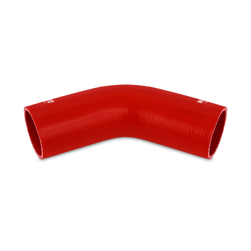 Mishimoto 4in. 45 Degree Silicone Coupler - Red