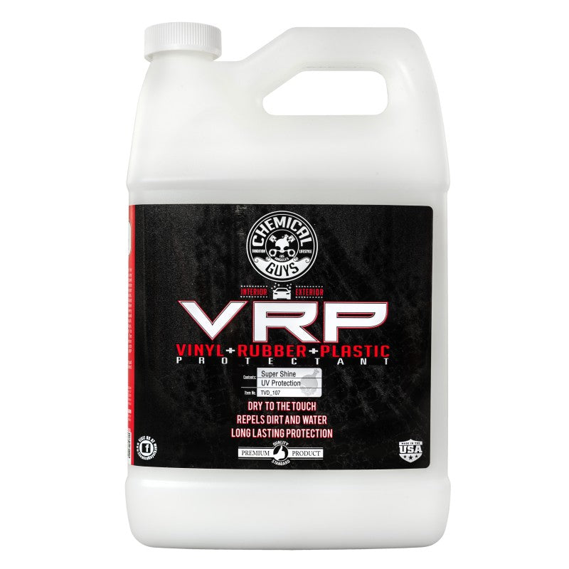 Apósito súper brillante Chemical Guys VRP (vinilo/goma/plástico) - 1 galón (P4)