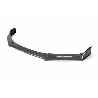 Seibon TA - Style Carbon Fiber Front Bumper Lip (17 - 21 Civic Type - R) - Seibon