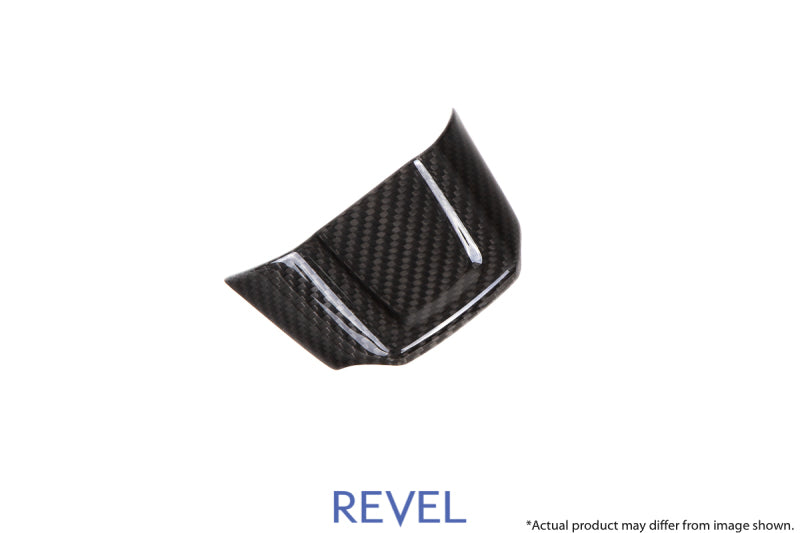 Cubierta inferior del inserto del volante Revel GT Dry Carbon - 1 pieza (15-18 WRX/STI)