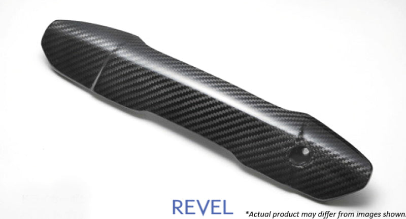 Revel GT Dry Carbon Engine Belt Cover - 1 Piece (15-18 WRX/STI)