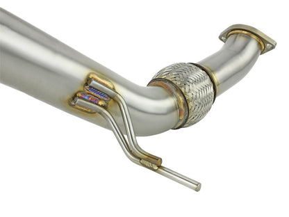 Skunk2 Downpipe Kit w/ Cat (16 - 20 Honda Civic) - Skunk2 Racing