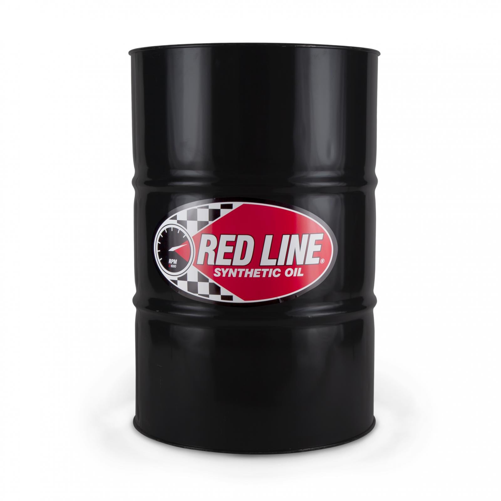 Aceite de carreras sintético 40WT, aceite Red Line de 55 galones