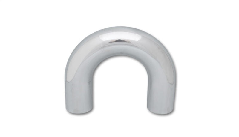Vibrante tubo de aluminio universal de 1,5 pulgadas de diámetro exterior (curva de 180 grados) - Pulido