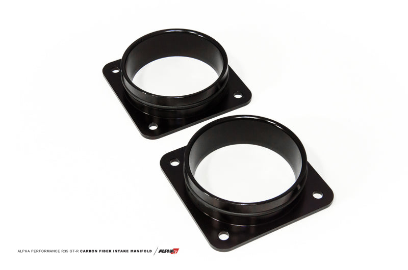 AMS Performance Stock Throttle Body Adapters for Carbon Intake Manifold (09+ Nissan GT-R R35)