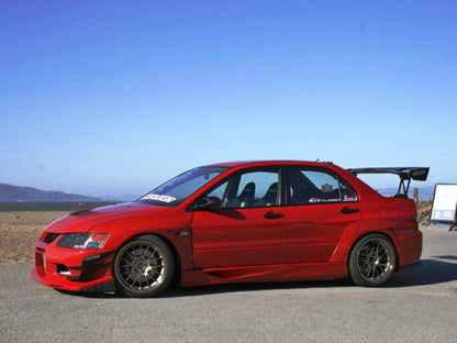 JDC Voltex Style Side Skirts 2001-2006 Mitsubishi Lancer Evolution 7-9 - JD Customs U.S.A