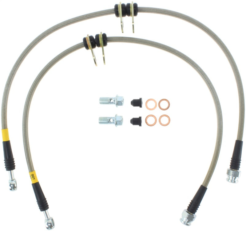 StopTech Front SS Brake Lines (00-05 Honda S2000)