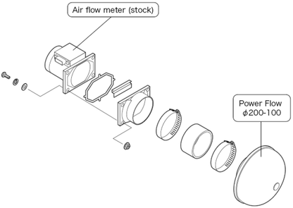 HKS Super Power Flow Intake (Evo 8/9)