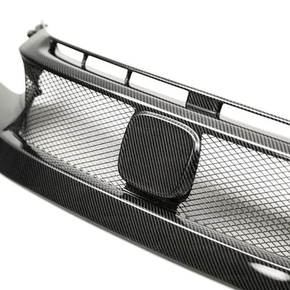 Seibon CV-Style Carbon Fiber Front Grill (17-21 Honda Civic Type R)