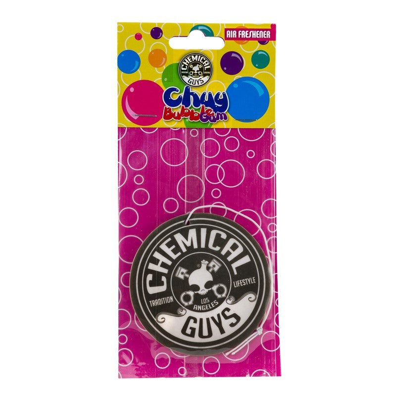 Chemical Guys Chuy Bubble Gum Premium Ambientador colgante y eliminador de olores (P48)