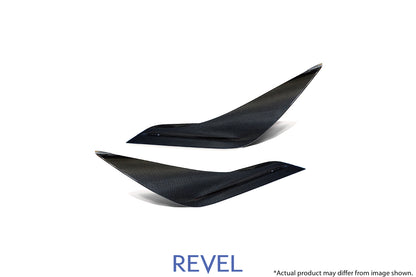 Revel GT Dry Carbon Door Panel Outer Cover - 2 Pieces (MK5 Supra) - Revel