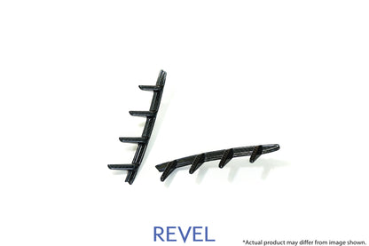 Revel GT Dry Carbon Rear Duct Cover - 2 Pieces (MK5 Supra) - Revel