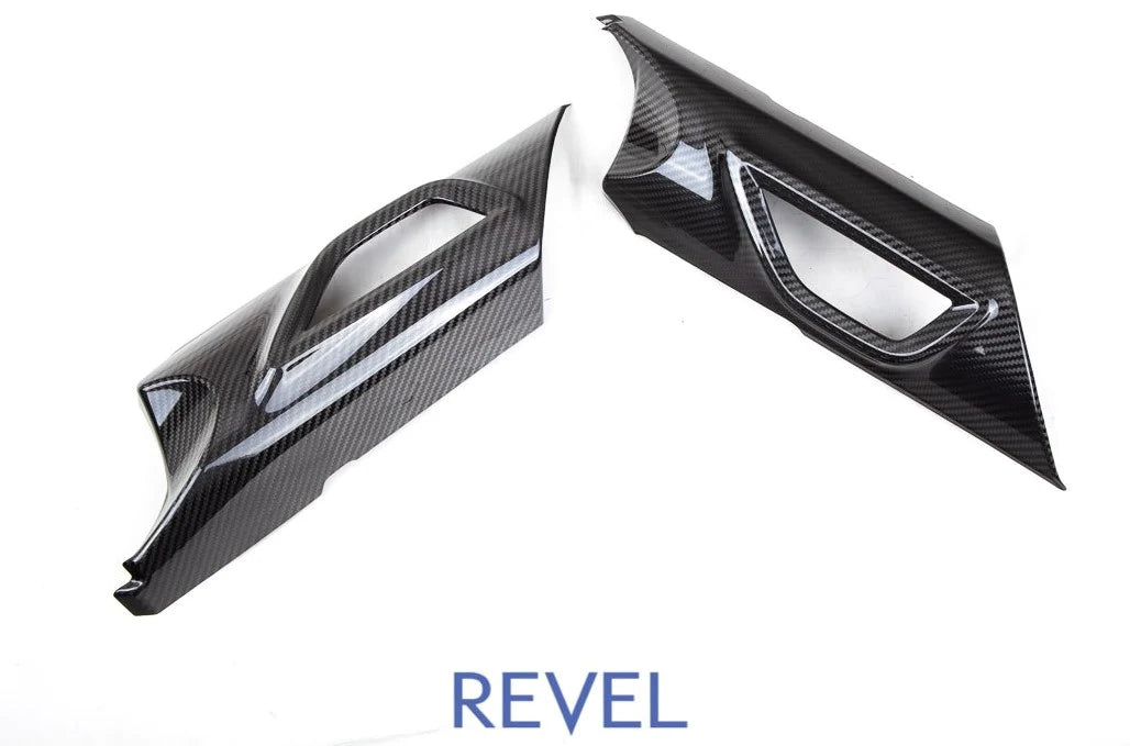 Revel GT Dry Carbon Carbon Carbon Trim Covers - 2 Pieces (22+ GR86/BRZ)