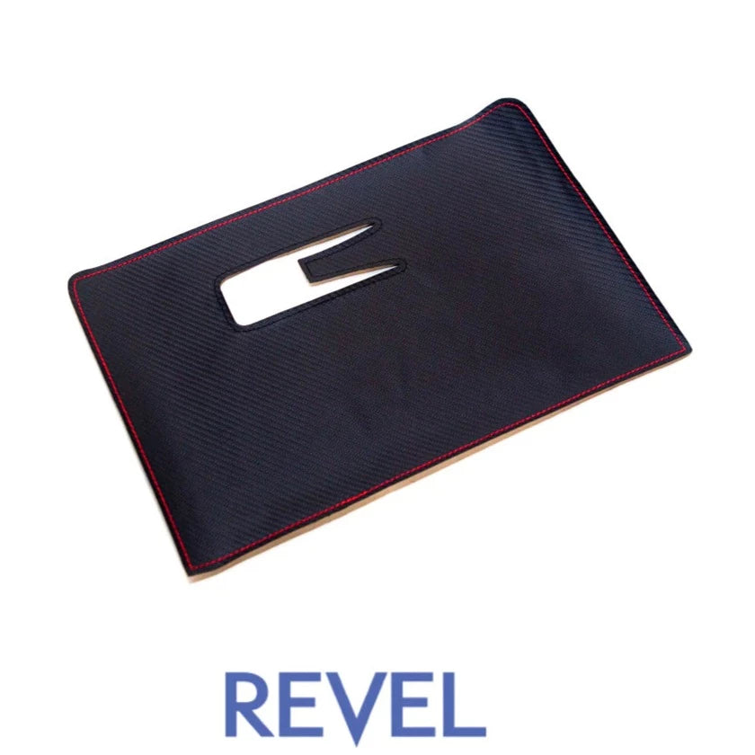 Revel GT Design Glove Box Cover (Red Stitch) - 1 Piece (22+ GR86/BRZ)