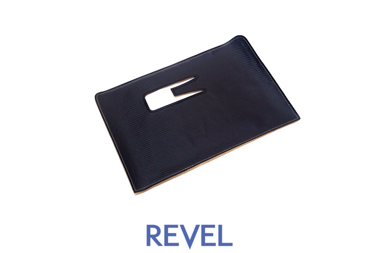 Revel GT Design Glove Box Cover (Silver Stitch) - 1 Piece (22+ BRZ/GR86)